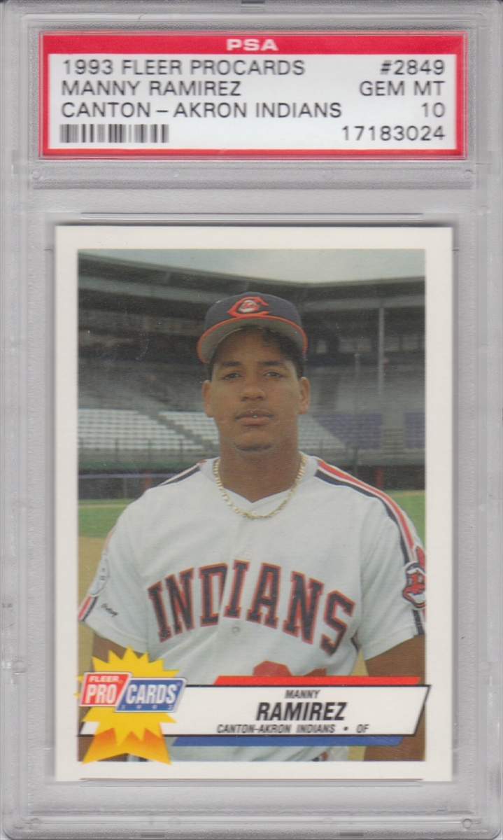 Rookies Showcase Image Gallery: DHaar Manny Ramirez Master Rookie Set
